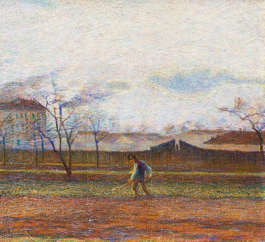 Lavoro contadino - Galleria Nazionale d'Arte Moderna e Contemporanea, Roma